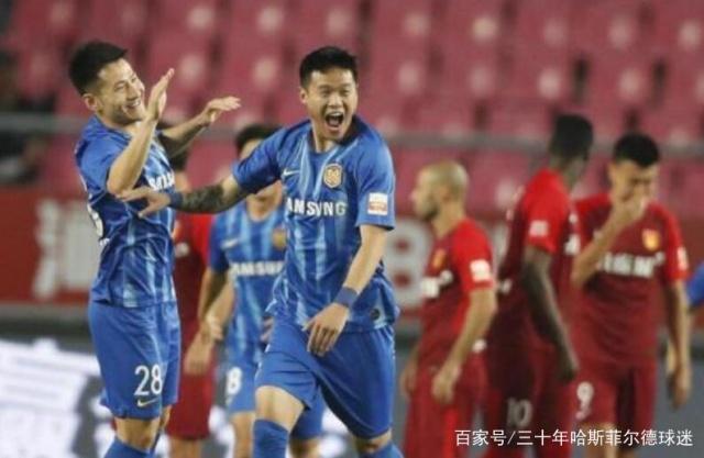 江苏苏宁凭借一粒进球力克河北华夏幸福
